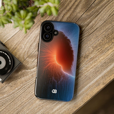 Thermal Aura Pulse · Tough Phone Case for iPhone · Blue