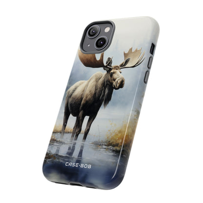 Moose Reflection iPhone 14 Plus Case - Tough