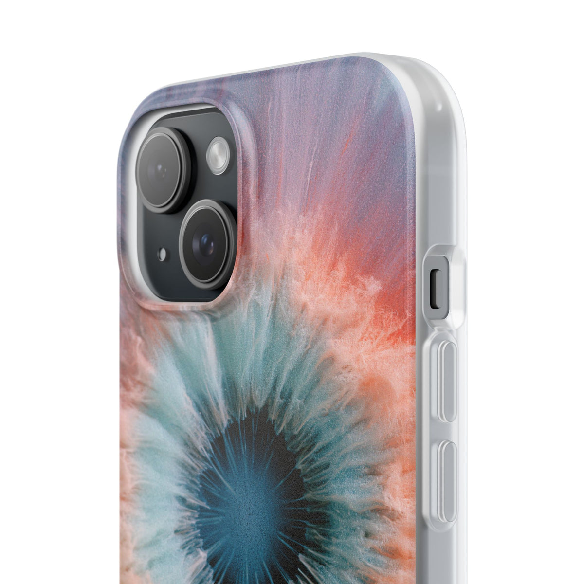 Radiant Aura Core · Lite Phone Case for iPhone ·  Orange