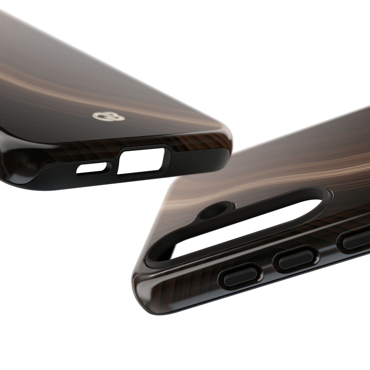 Umber Strata · Tough Phone Case for Samsung · Brown
