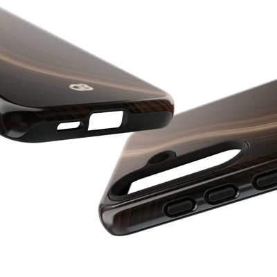 Umber Strata · Tough Phone Case for Samsung · Brown
