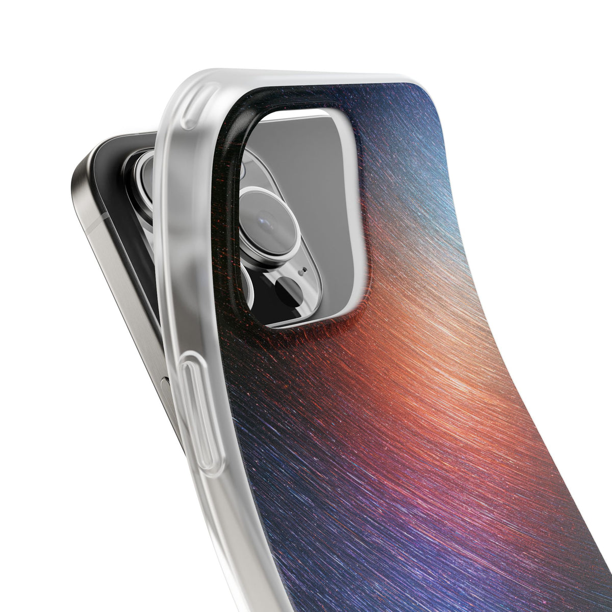 Radiant Energy Stream · Lite Phone Case for iPhone ·  Blue