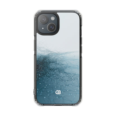 Teal Impact MagSafe Phone Case for iPhone - Arctic Pulse Mesh
