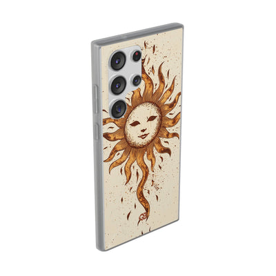 Masque solaire rustique · Coque de téléphone Soft pour Samsung