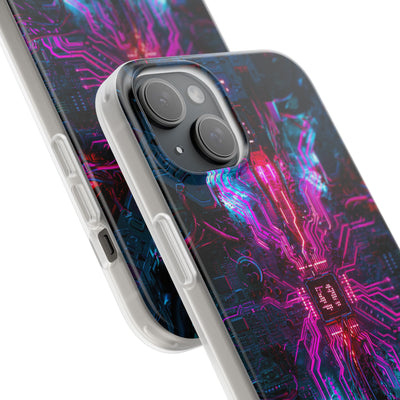 Neural Circuit Core · Lite Phone Case for iPhone ·  Black