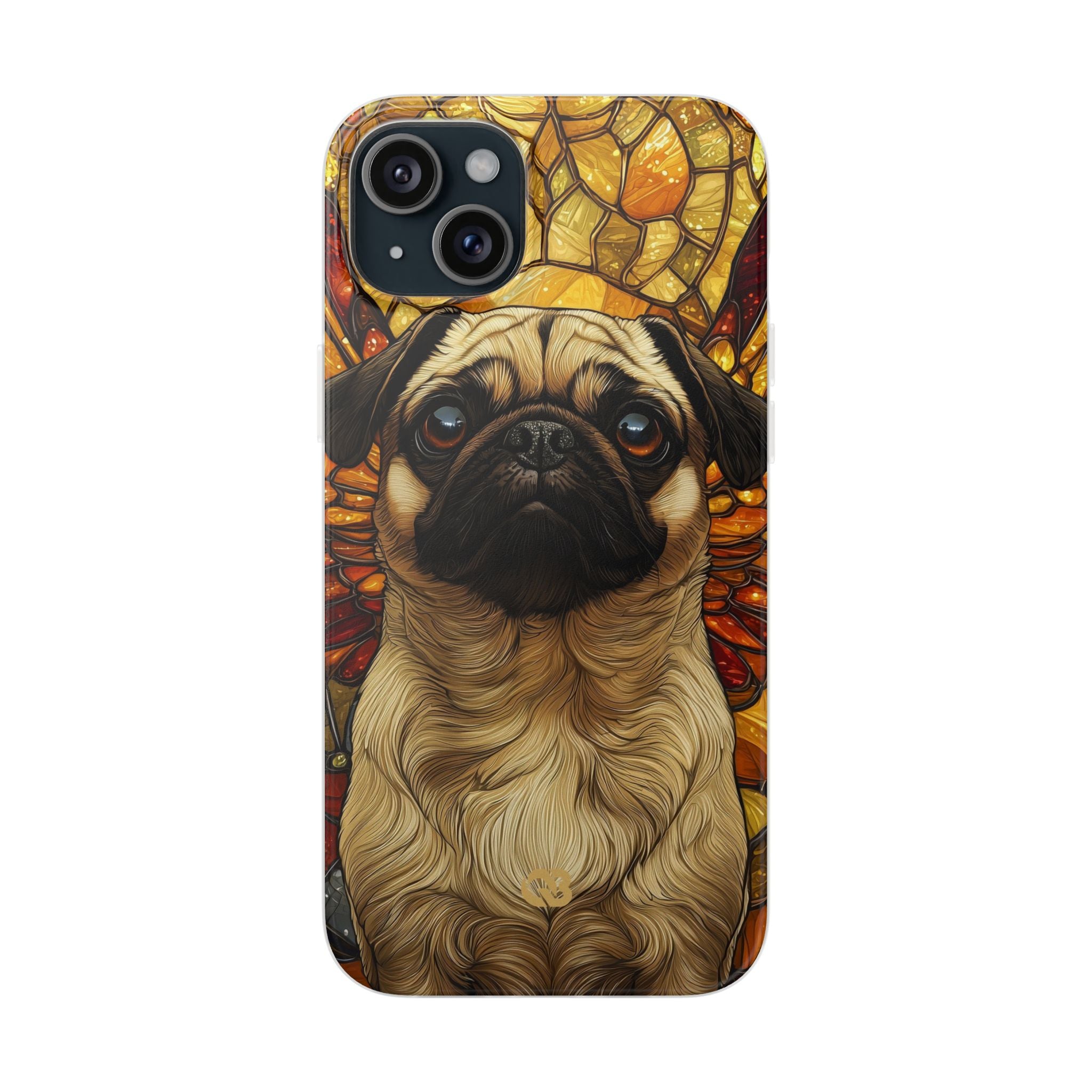 Amber Pug Divinity · Soft Case for iPhone