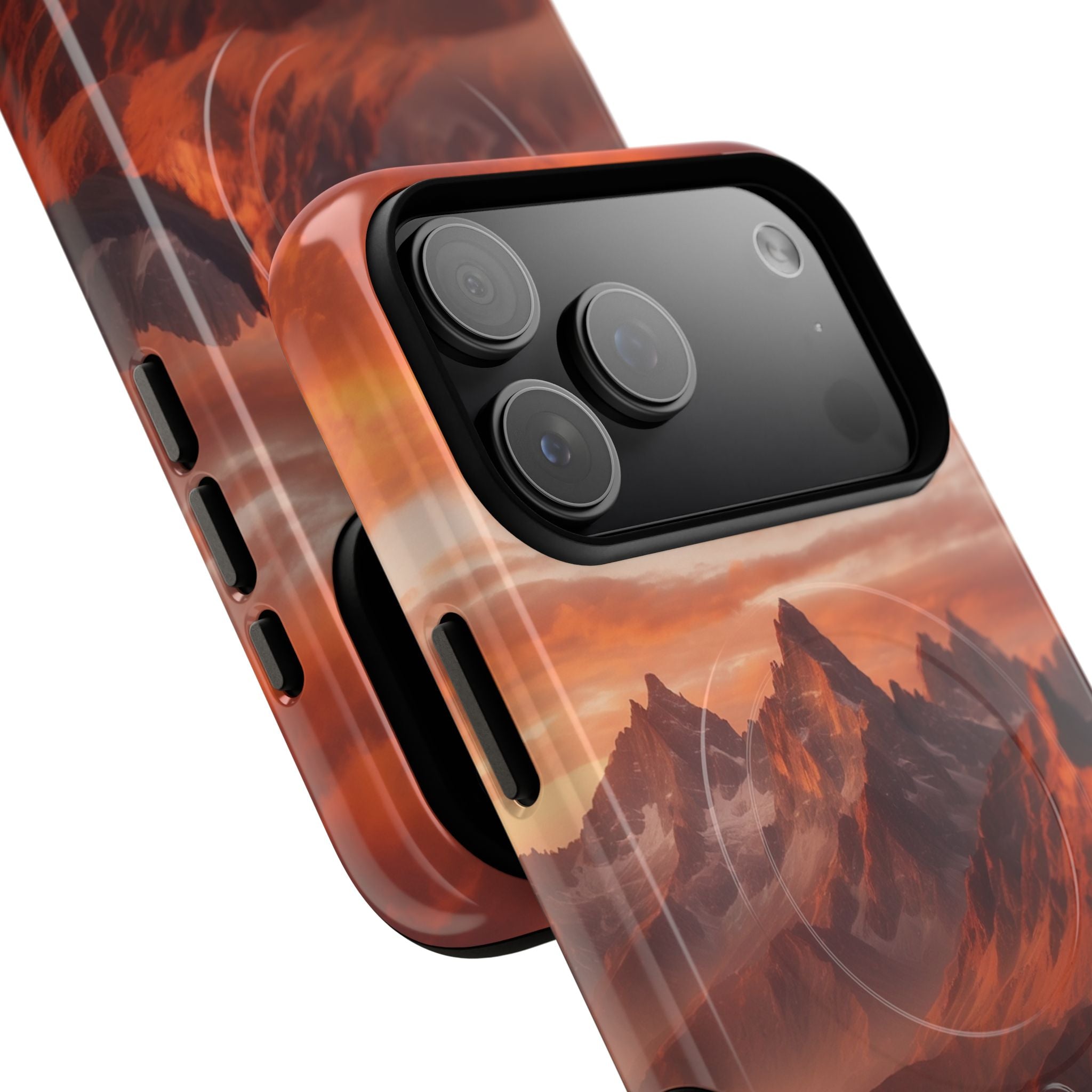 Jagged Glow iPhone 17 Pro Max Case - Tough+ - CASE•BOB