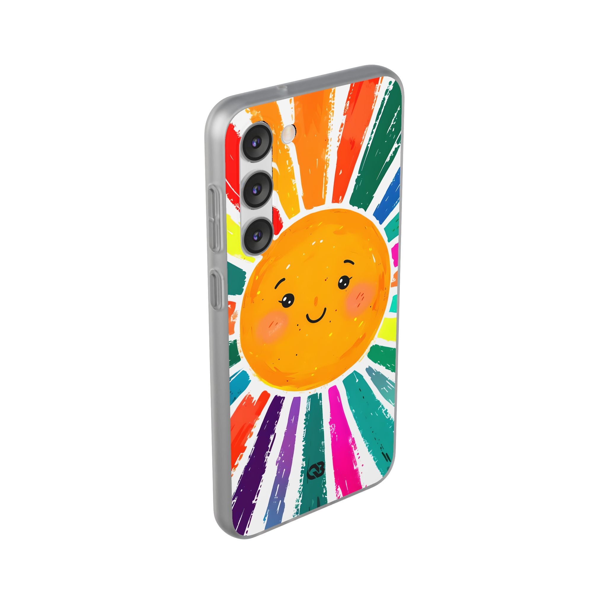 Vibrant Solar Smile · Soft Handyhülle für Samsung