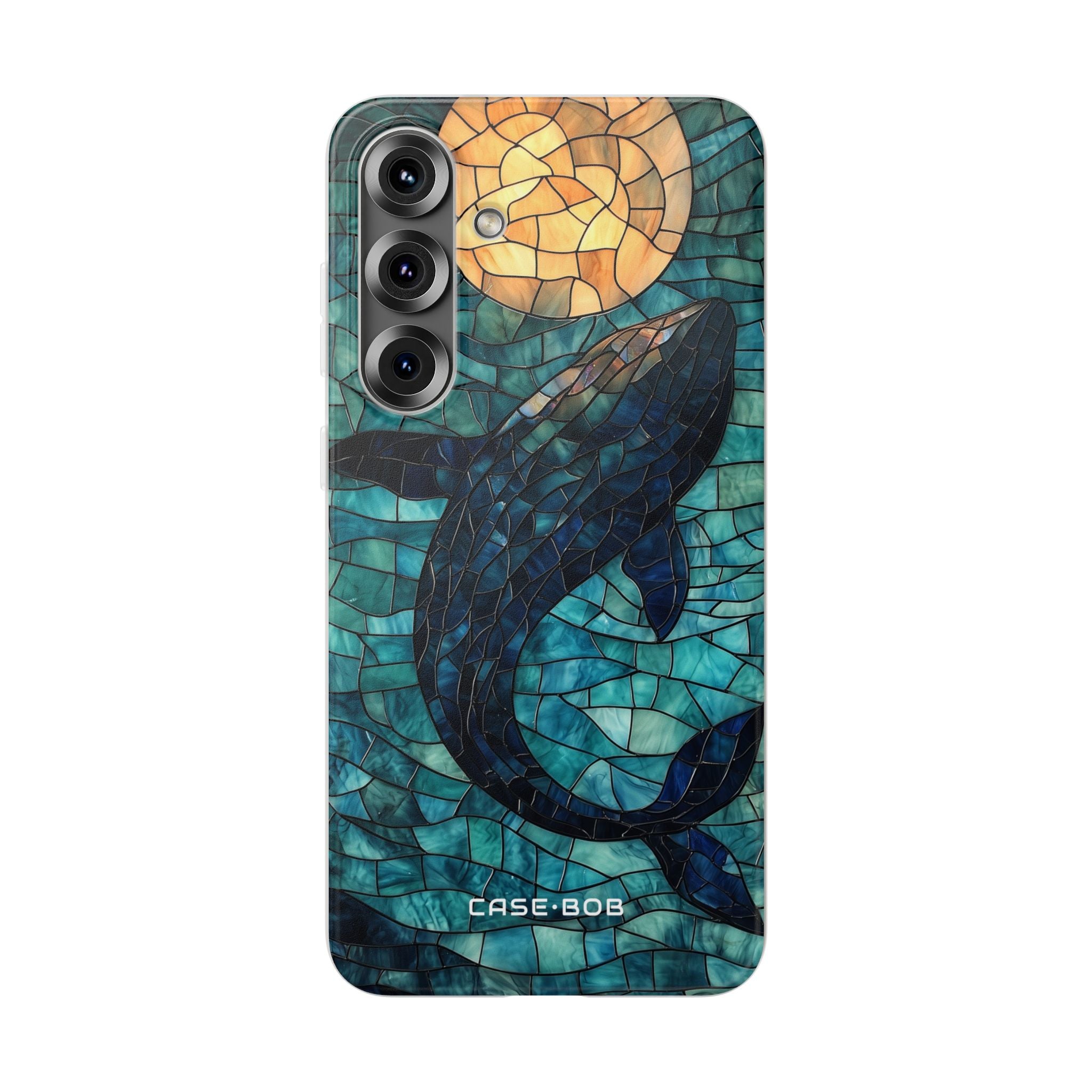 Celestial Whale Samsung S25 Plus Case - Soft