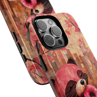 Crimson Donut Bandit · Tough Handyhülle für iPhone