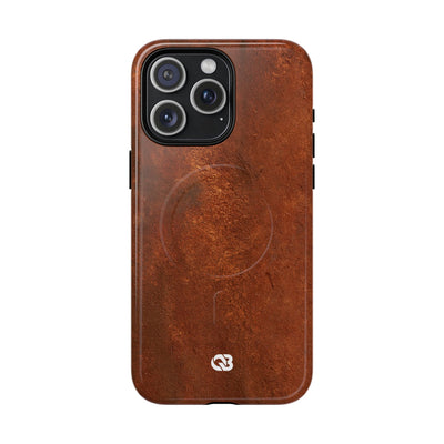 Oxidized Corten · Tough 2.0 Magnetic Phone Case for iPhone · Brown