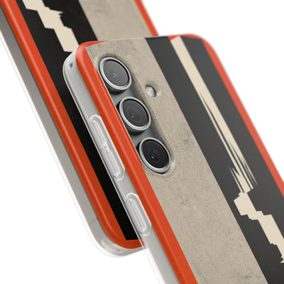 Orange Lite Phone Case for Samsung - Orange Monolith Rift