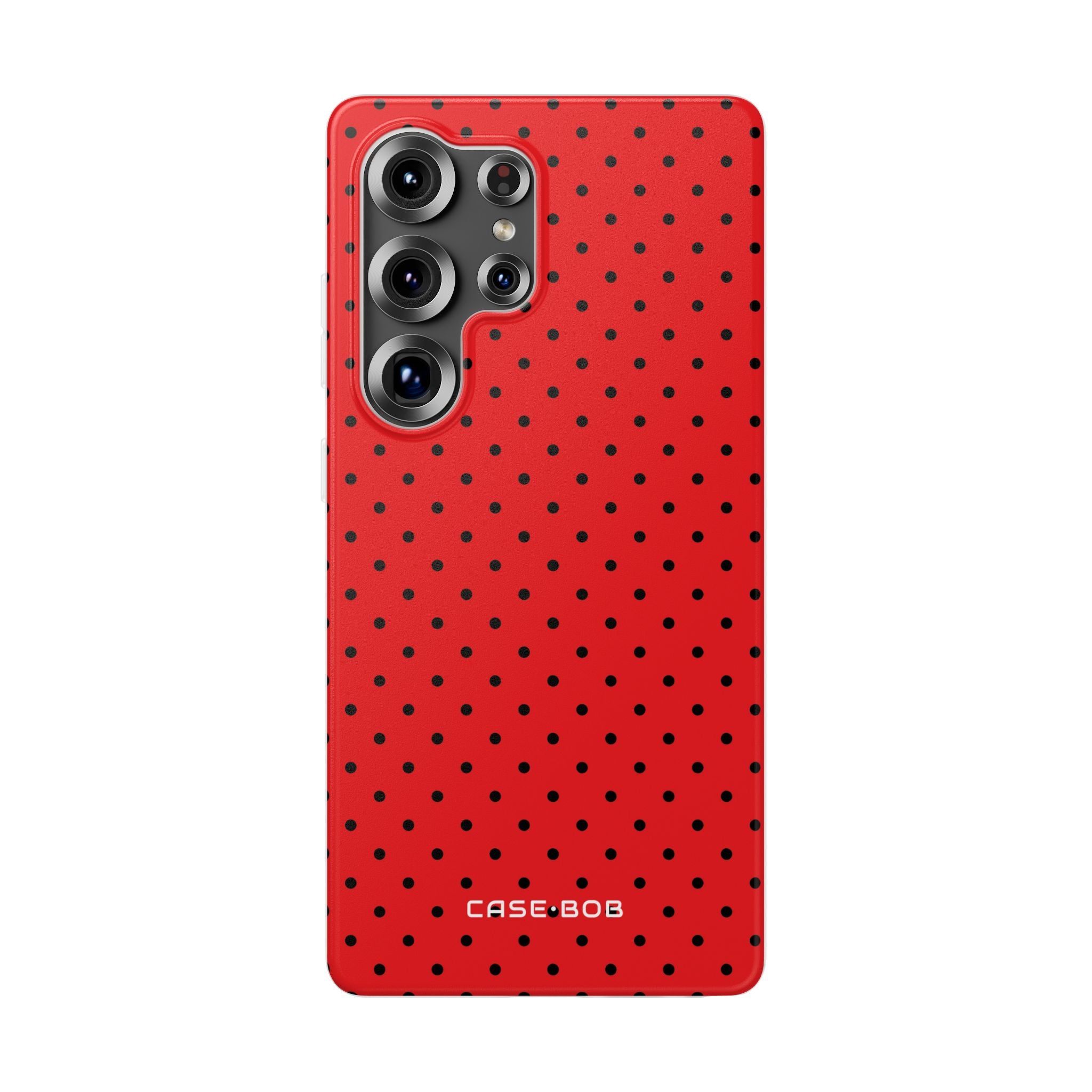 Crimson Dot Matrix Samsung S25 Ultra Cover - Soft