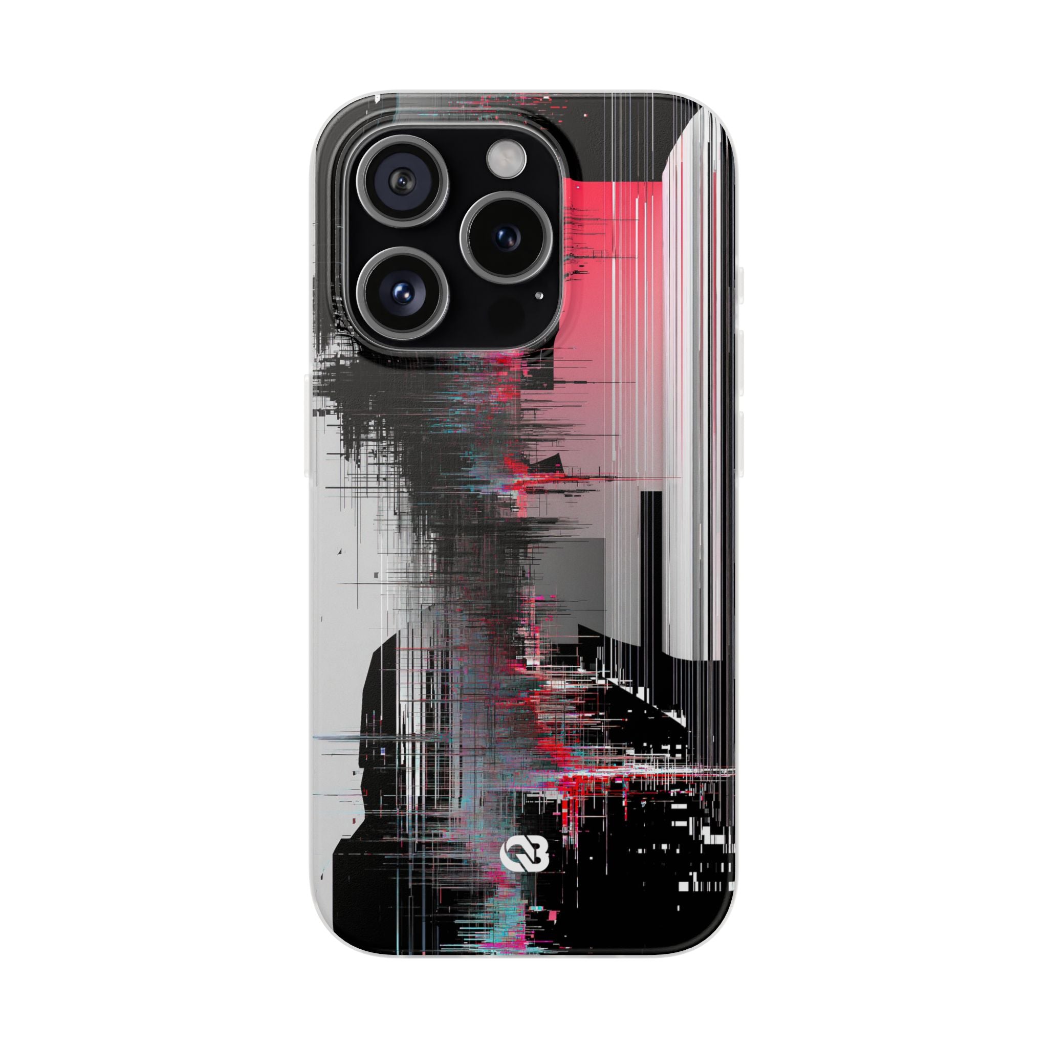 Black Lite Phone Case for iPhone - Crimson Data Leak