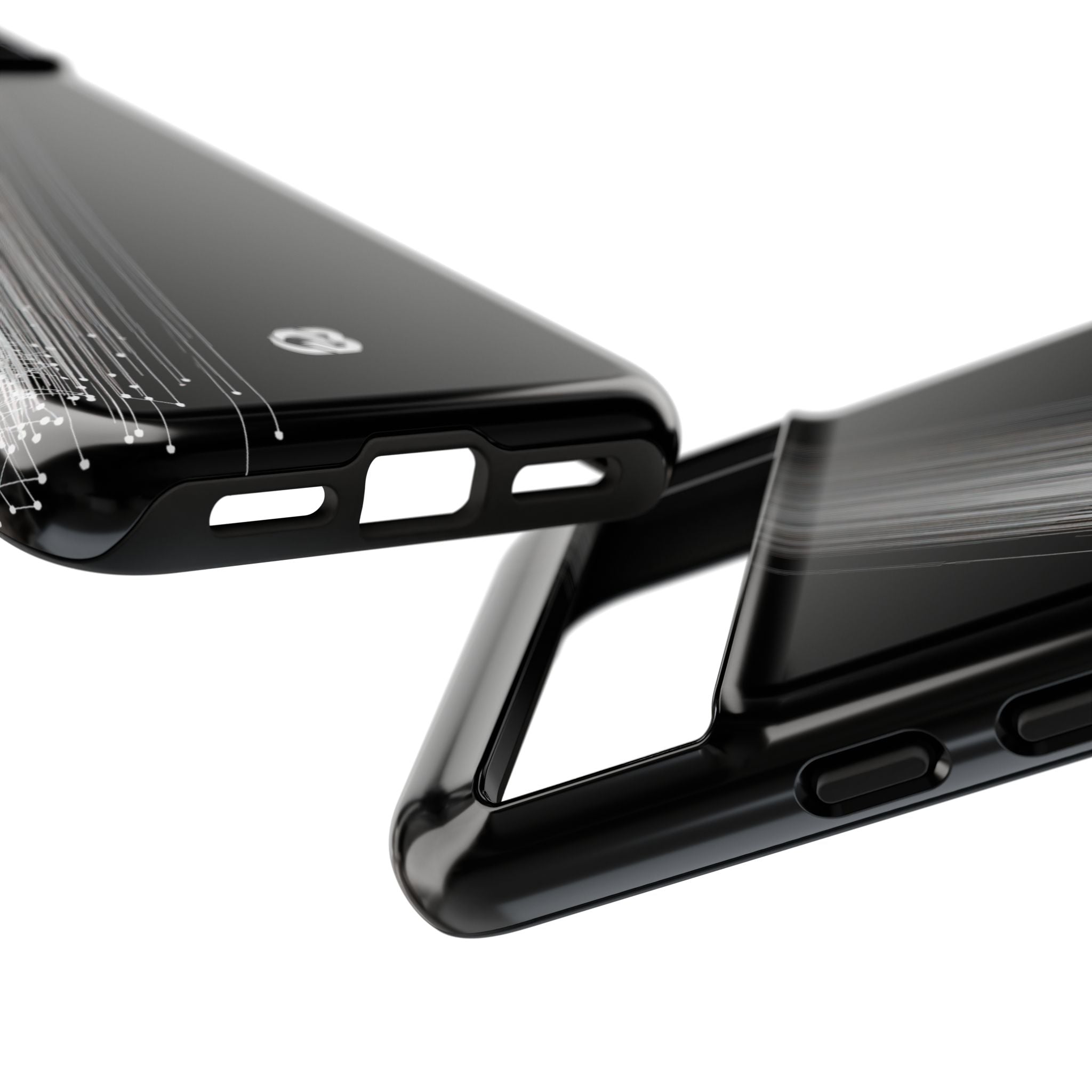 Black Tough Phone Case for Google Pixel - Linear Velocity Beam