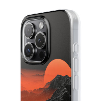 Solar Ridge Mesh · Lite Phone Case for iPhone ·  Black