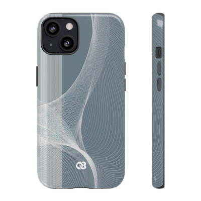 Kinetic Horizon · Tough Phone Case for iPhone · Grey