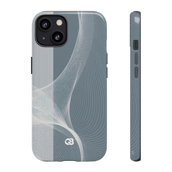 Kinetic Horizon · Tough Phone Case for iPhone · Grey