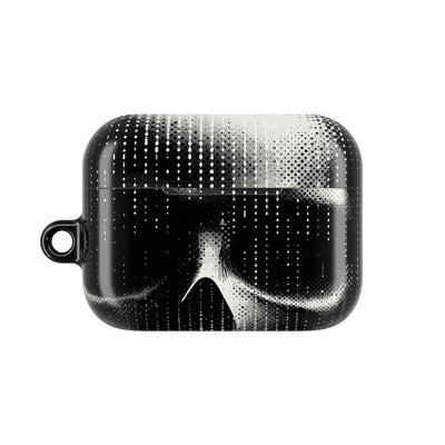 Raster Phantom · Hard Case for AirPods & AirPods Pro · Black