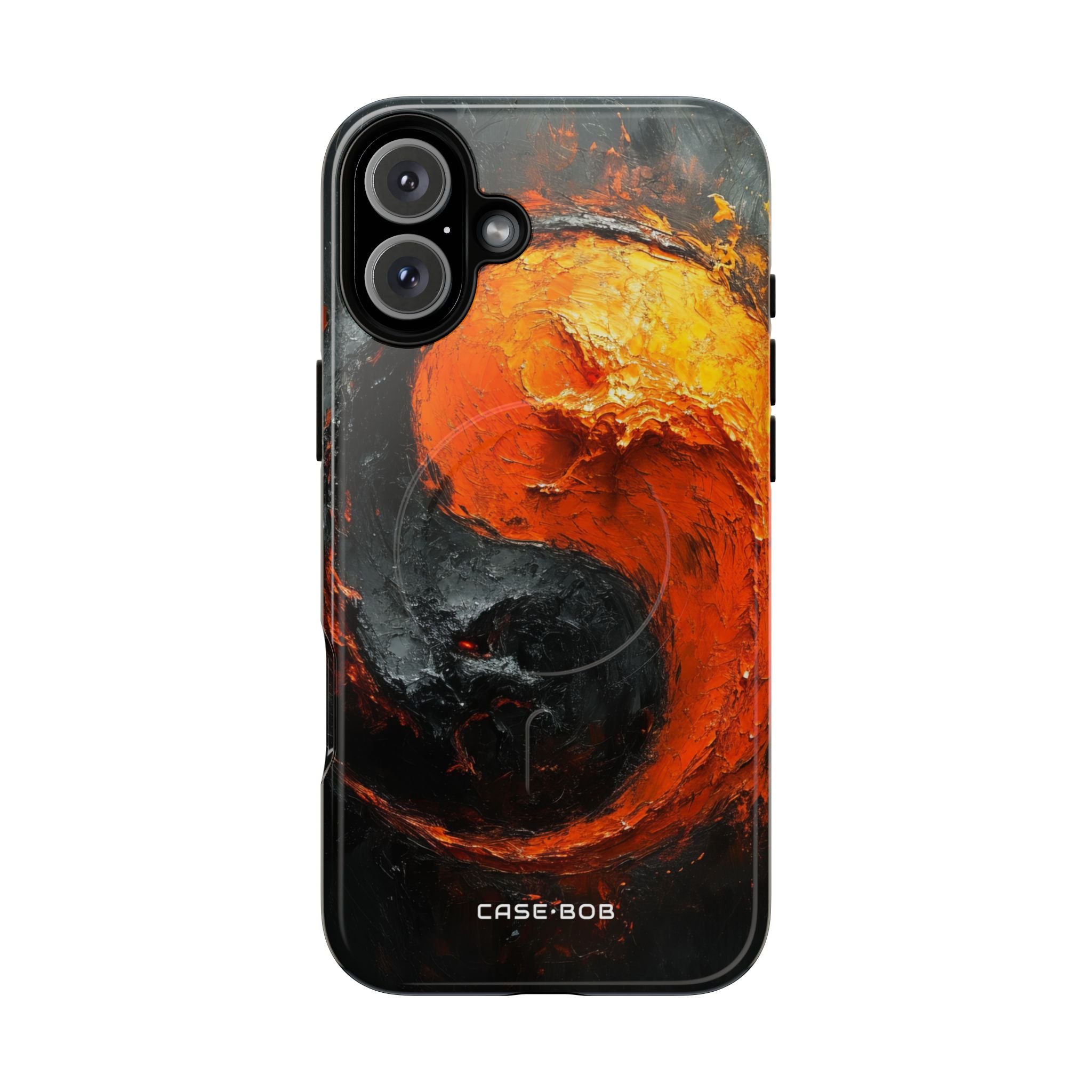 Molten Yin-Yang iPhone 16 Plus Cover - Tough+