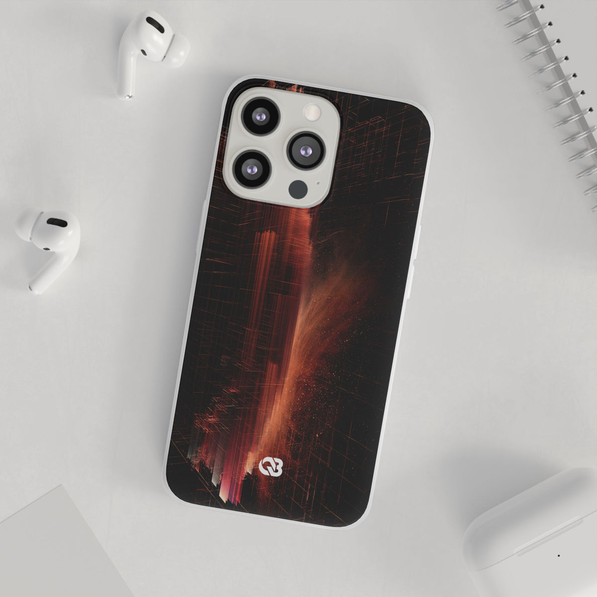 Luminous Monolith · Lite Phone Case for iPhone ·  Black