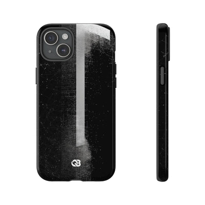 Black Tough Phone Case for iPhone - Vector Core Monolith