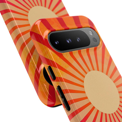 Sunburst Strahlen Google Pixel 9 Pro XL Case - Tough