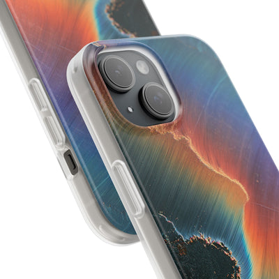 Prismatic Aura Shift · Lite Phone Case for iPhone ·  Blue