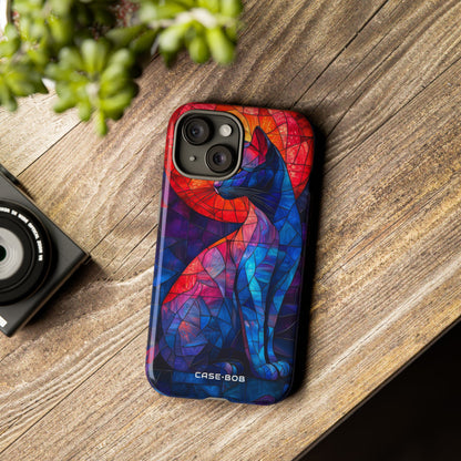 Celestial Cat iPhone 15 Skal - Tough