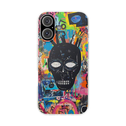 Skull Vortex iPhone 16 Case - Soft - CASE•BOB