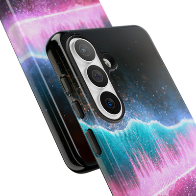 Digital Frequency · Tough Phone Case for Samsung · Pink