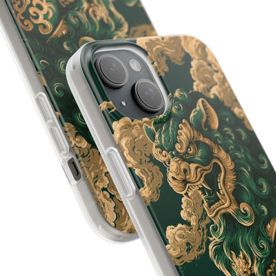 Imperial Guardian Lion · Lite Phone Case for iPhone ·  Green