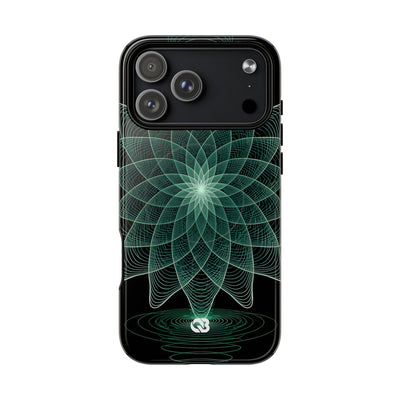 Verdant Harmonic Bloom · Tough 2.0 Magnetic Phone Case for iPhone · Black