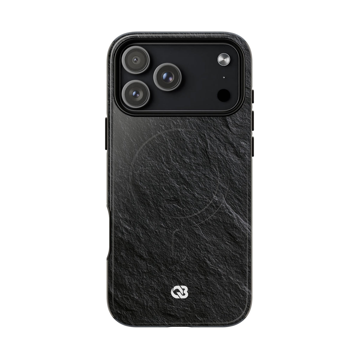 Obsidian Slate · Tough 2.0 Magnetic Phone Case for iPhone · Black