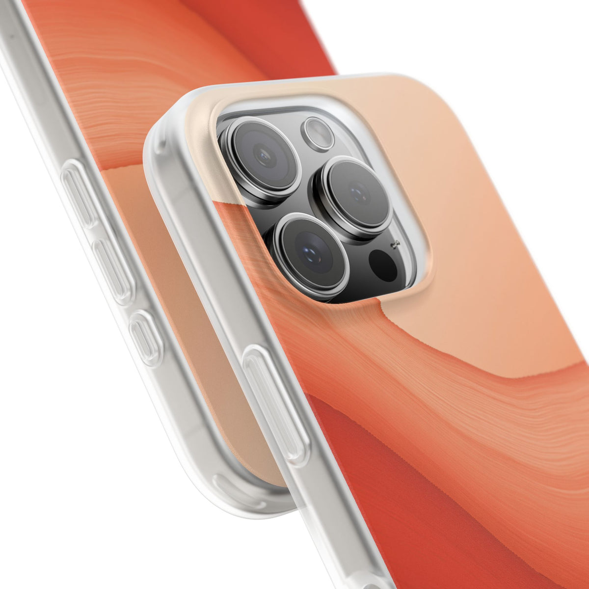 Terracotta Flow · Lite Phone Case for iPhone ·  Orange