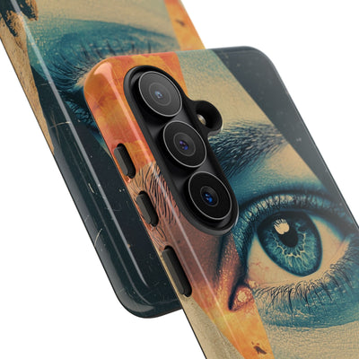 Fragmented Peak Gaze · Tough Phone Case for Samsung