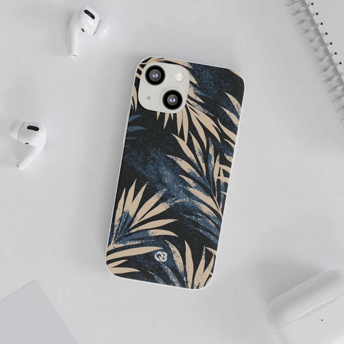 Indigo Palm Horizon · Lite Phone Case for iPhone ·  Blue