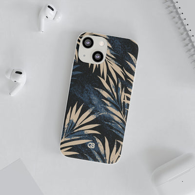 Indigo Palm Horizon · Lite Phone Case for iPhone ·  Blue