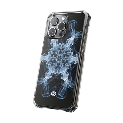 Blue Impact MagSafe Phone Case for iPhone - Glacial Smoke Crown