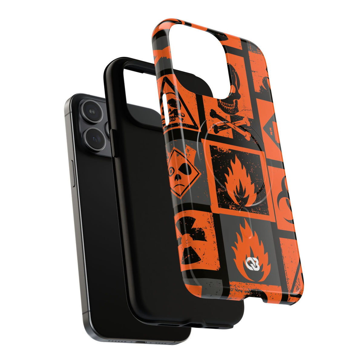 Urban Hazard · Tough 2.0 Magnetic Phone Case for iPhone · Orange