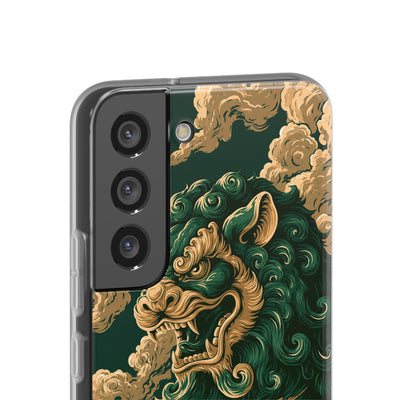 Imperial Guardian Lion · Lite Phone Case for Samsung · Green