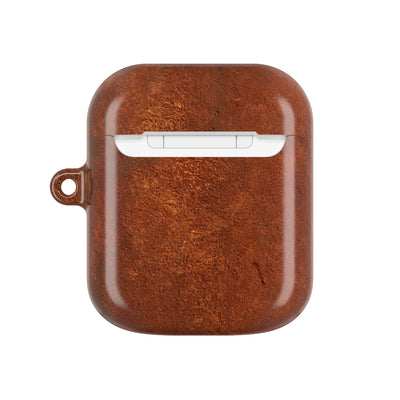Oxidized Corten · Hard Case for AirPods & AirPods Pro · Brown