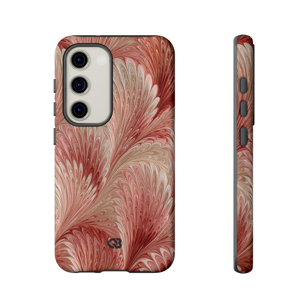 Blush Petal Plume · Tough Phone Case for Samsung · Pink