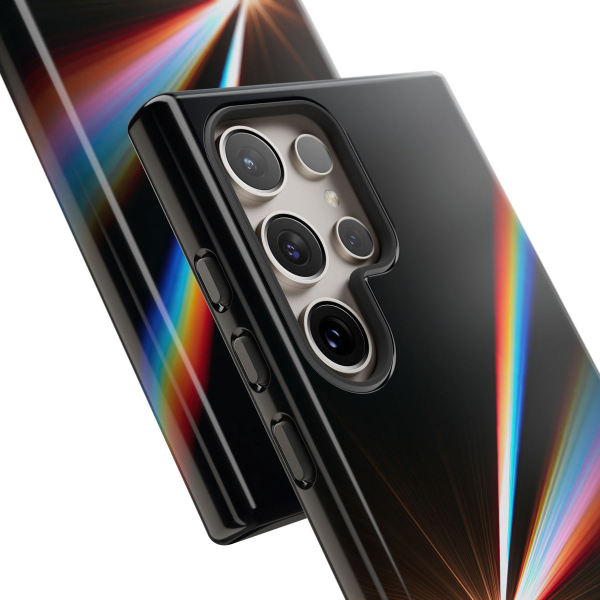 Spectral Refraction · Tough Phone Case for Samsung · Black