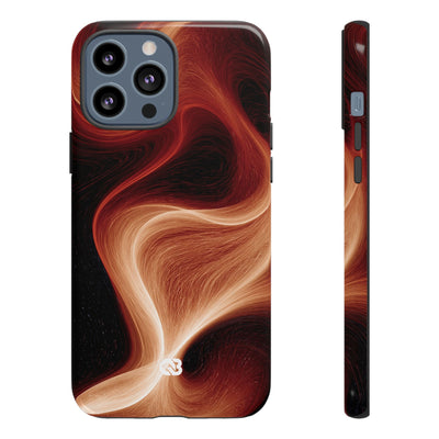 Solar Ember Flow · Tough Phone Case for iPhone · Orange