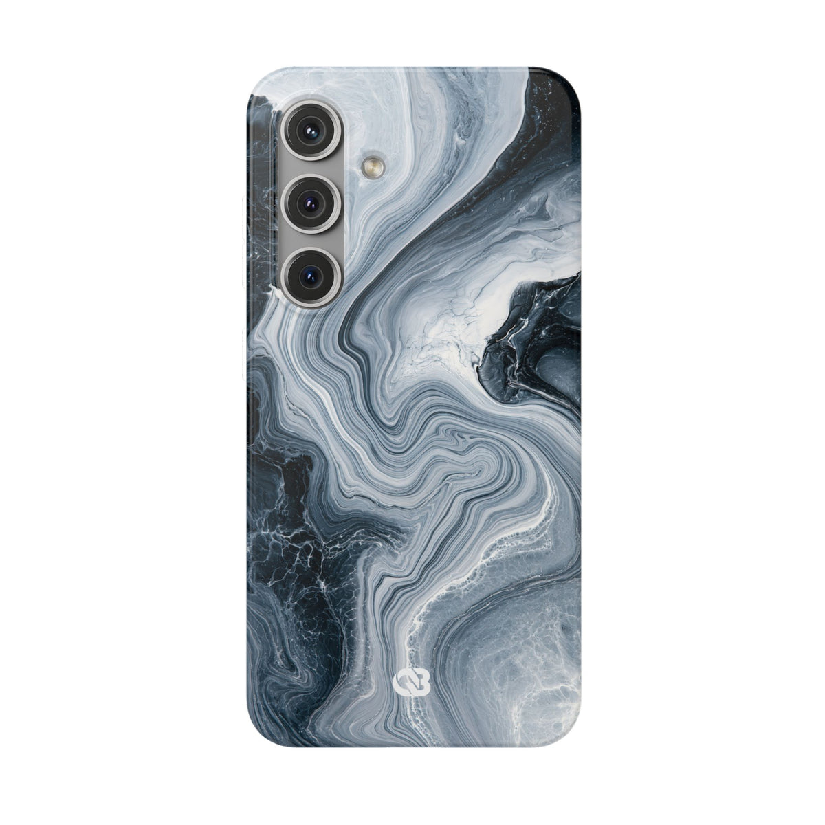 Suminagashi Ink Flow · Lite Phone Case for Samsung · Grey