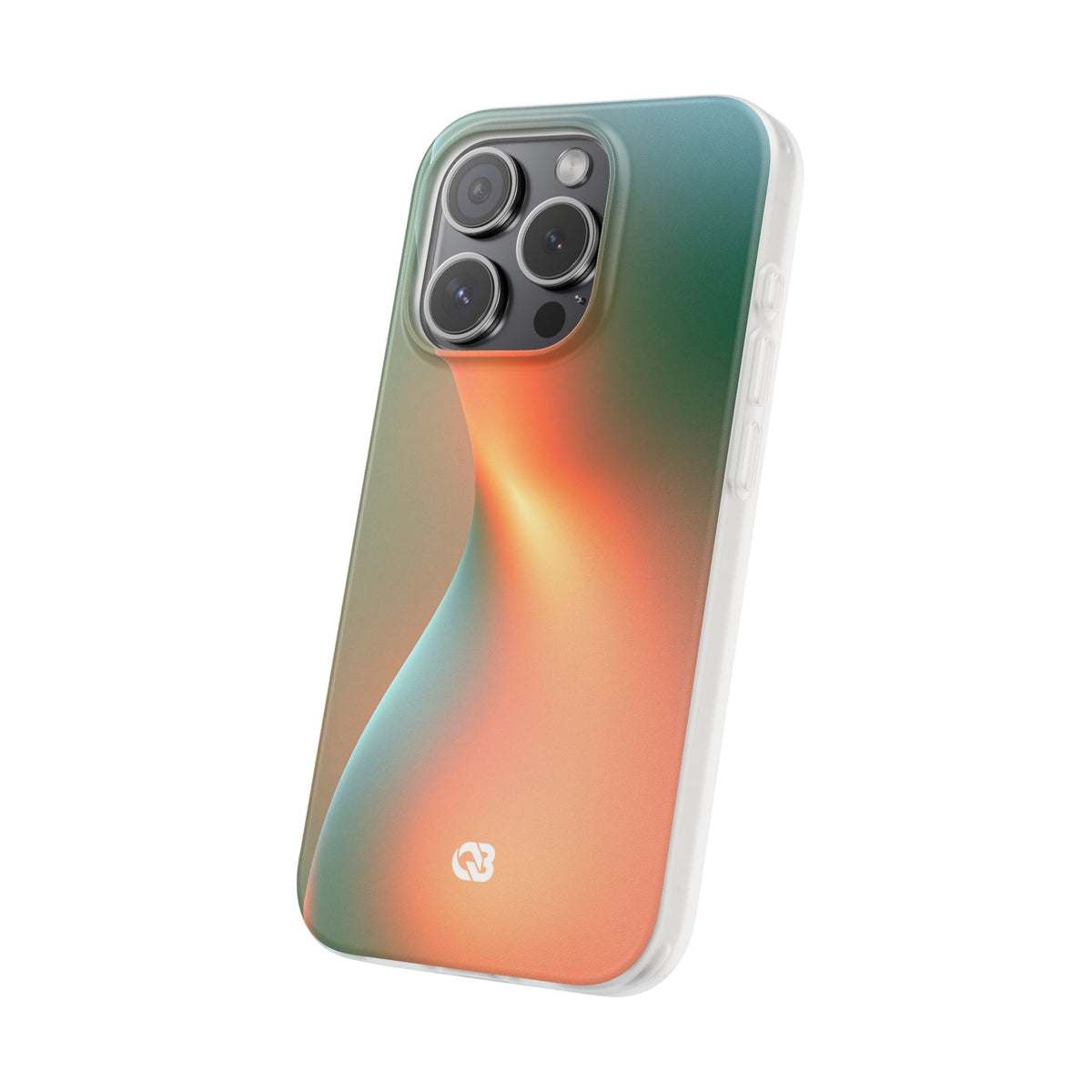 Radiant Contour · Lite Phone Case for iPhone ·  Orange