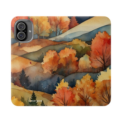 Syksyn katos - iPhone 16 Plus -kotelo - lompakko