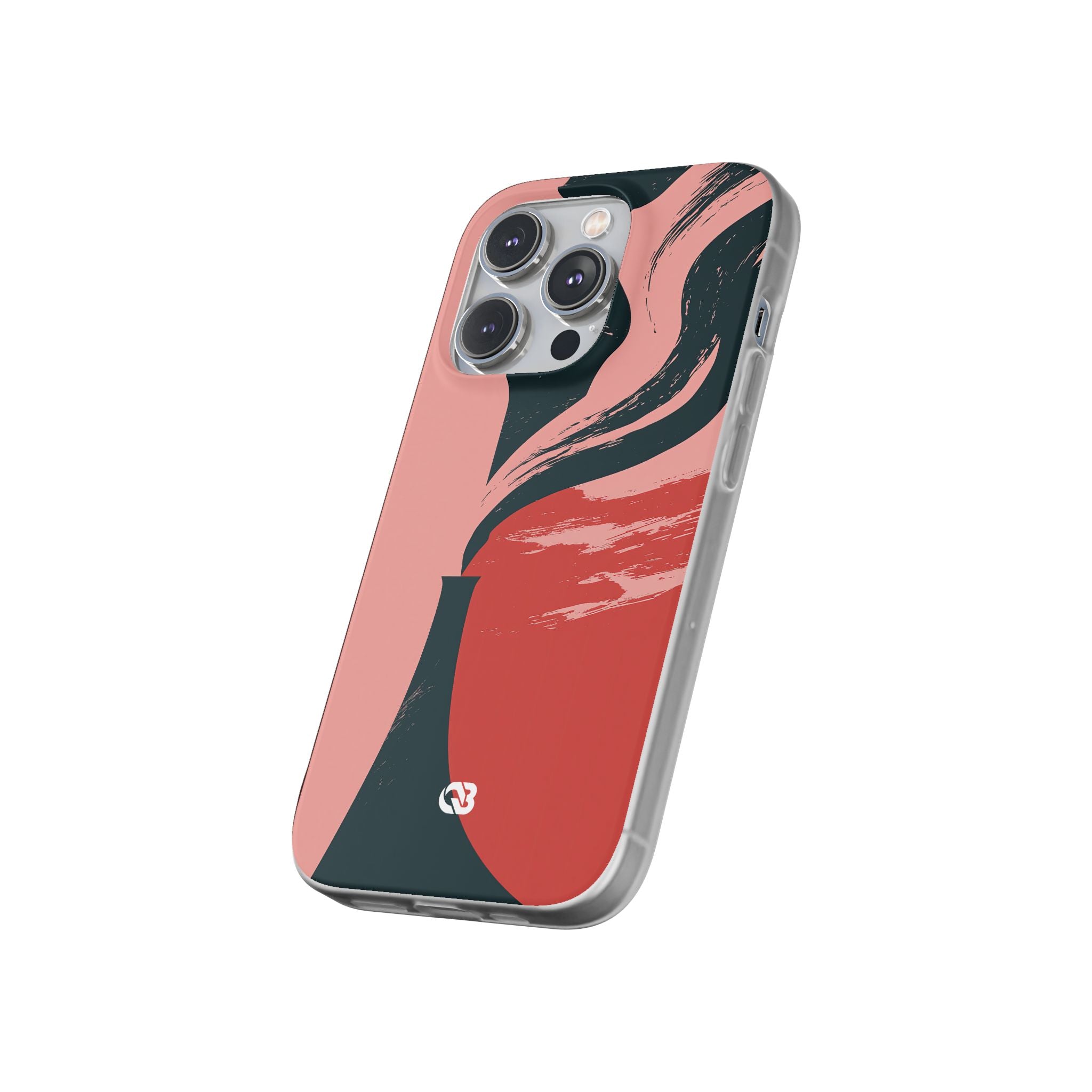 Pink Lite Phone Case for iPhone - Cinder Rose Plume