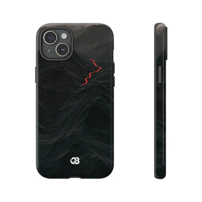 Crimson Ridge Pass · Tough Phone Case for iPhone · Black